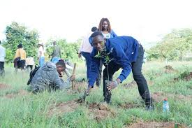 Hon. Benson Muema Mp Makueni 2027 leading a community Clean-up